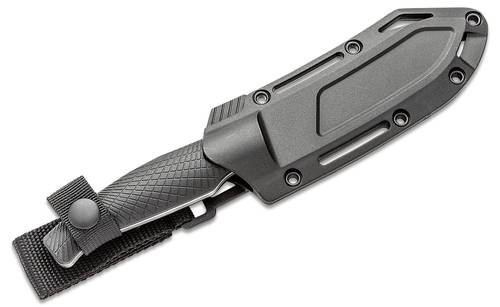 Kershaw 1083 Camp 5 Fixed Blade Knife 4.75" D2 Stonewashed Bowie,