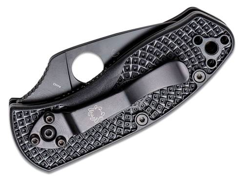Spyderco Ambitious Lightweight Folding Knife 2.31"  FRN Handles - C148SBBK