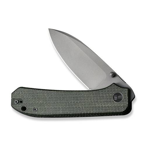 WEKNIFE Big Banter Thumb Stud Knife Micarta Handle (3.69" CPM 20CV) WE21045 -2