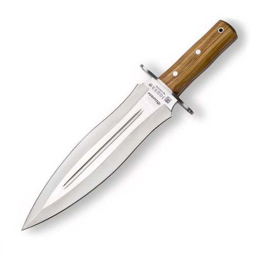 JOKER Fixed Blade Double Edged Knife CO44 -  جوكر حدين  خشب الزيتون 