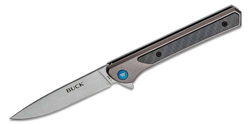 Buck 264 Cavalier Ball Bearing Flipper Knife 3.6"  - 0264GYS - 13245