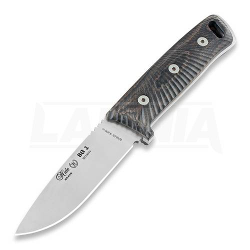 Nieto SG-1 Security Granadillo 10 cm survival knife, N690co SG1GB - خشب غريناديلا سكين صيد ورحلات  
