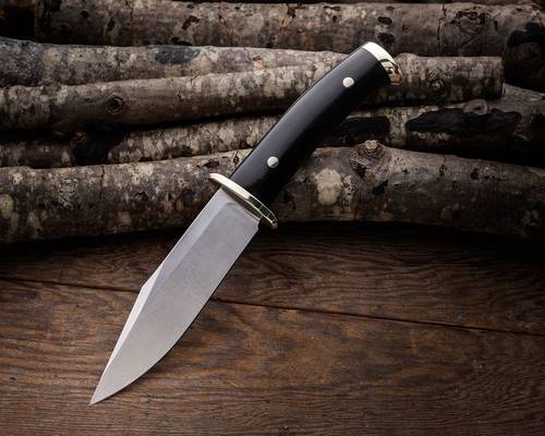 CIVIVI Knives Teton Tickler Fixed Blade Knife 5.45" D2 - G10 H Leather Sheath - C20072-1