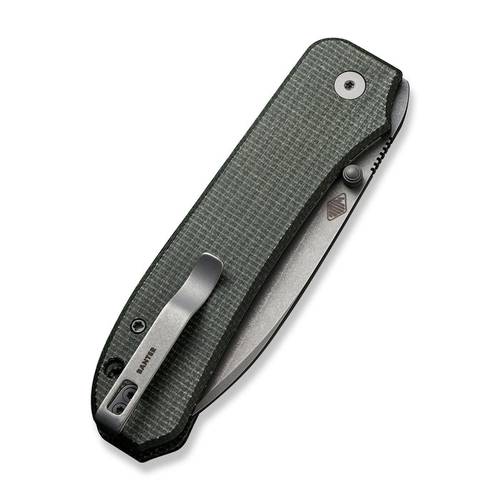 WEKNIFE Big Banter Thumb Stud Knife Micarta Handle (3.69" CPM 20CV) WE21045 -2