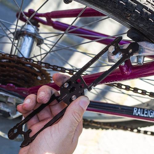 True Utility Cycle-On 30 Tools In One Thinnest 12mm Multi-Tool Bicycle Kit