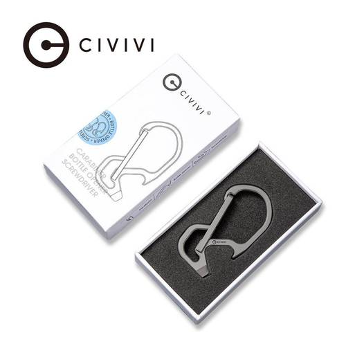 CIVIVI Click Carabiner Keychain Multi-Tool CA-01A -  مشبك وميدالية  متعددة المهام 
