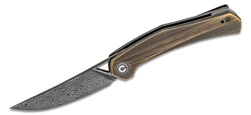 CIVIVI Knives C20013-DS2 Elijah Isham Lazar Front Flipper Knife 3.31" Damascus Blade