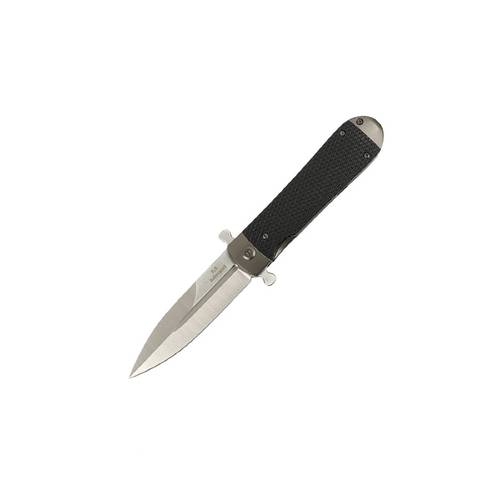 KNIFE ADIMANTI BY GANZO (SAMSON DESIGN) BLACK - 	D2