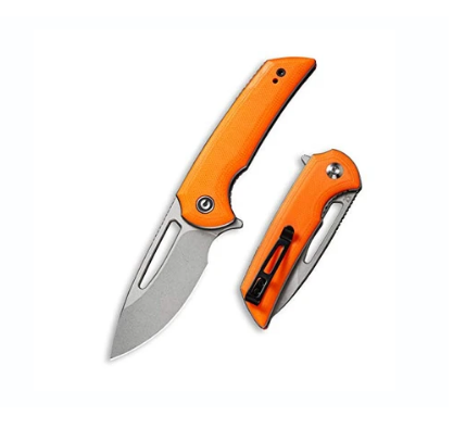 Odium Flipper Knife -  (2.65" Stonewashed D2) C2010B 
