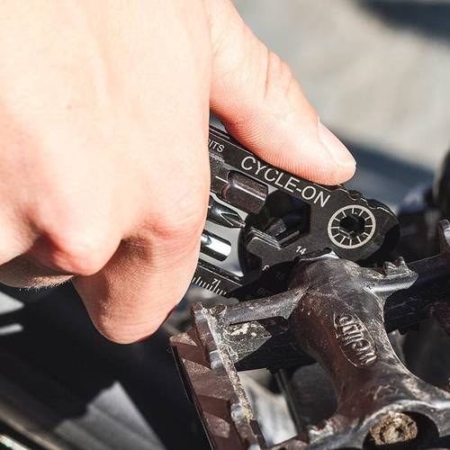 True Utility Cycle-On 30 Tools In One Thinnest 12mm Multi-Tool Bicycle Kit
