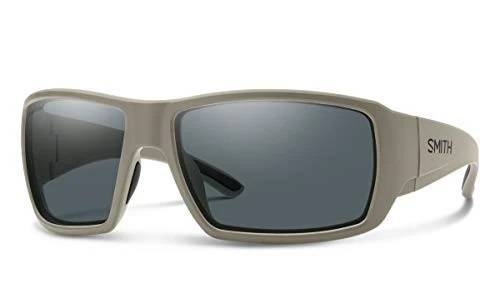Smith Optics Elite Operators Choice Rectangular Sunglasses, Tan 499 / Polarized Gray, One Size   - 203372YZ462M9