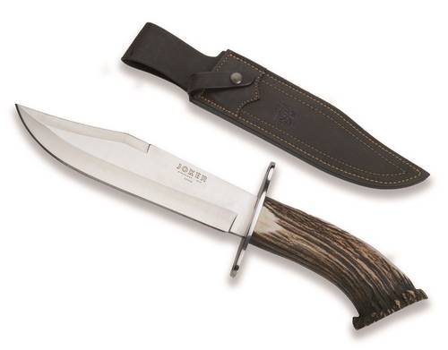 JOKER BOWIE CN100 - 16 cm  -  سكين بوي مقبض قرن 