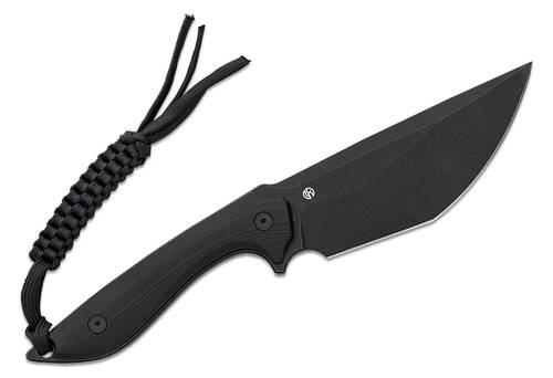 CIVIVI TuffKnives Concept 22 Fixed Blade Knife 4.8" D2 -  Black G10 Handles, Kydex Sheath -  C21047 -1