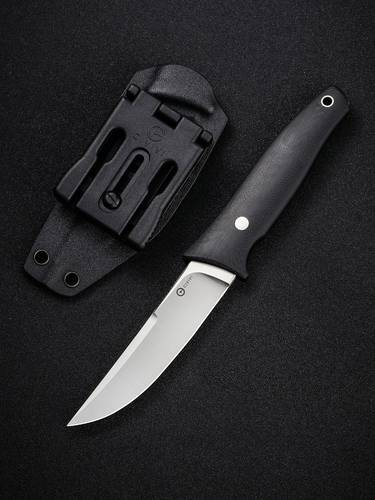 CIVIVI Knives C19046-1 Bob Terzuola Tamashii -  4.07" D2 Satin  Black G10 Handles, Kydex Sheath