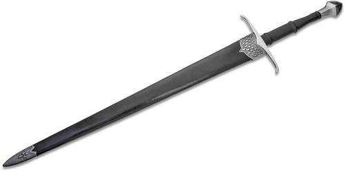 Cold Steel 88HS Competition Cutting Sword 30.5" Carbon Steel Double Edge Blade, Leather Scabbard -  30.50" - 1055 