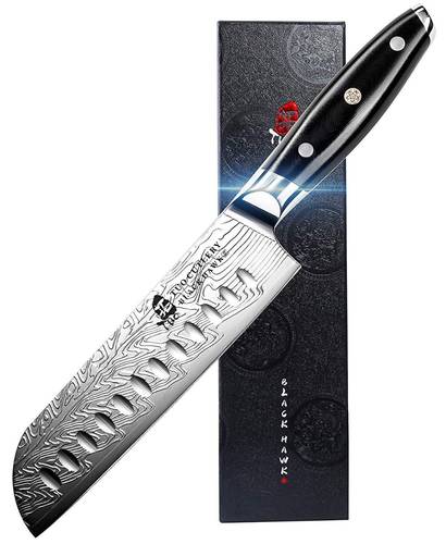 TC1206S Santoku 7" - سكين مطبخ سانتوكو دمشقيه 