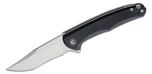 CIVIVI Knives C20011-1 Eric Ochs Mini Sandbar Flipper Knife 2.95" Nitro-V Satin Recurve Blade