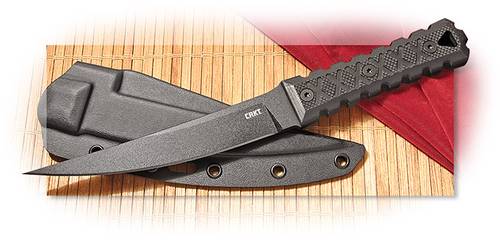  CRKT 2927 James Williams HZ6 Fixed Blade Knife 6.5" SK-5 B - 