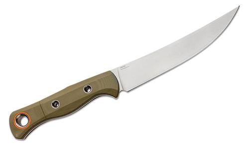 Benchmade Hunt Meatcrafter  - 6.08" CPM-S45VN Stonewashed Trailing Point, OD Green G10  - 15500-3