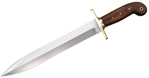 Cold Steel 88GRB 1849 Rifleman's Knife Fixed 12" Blade, Rosewood Handle, Leather Scabbard