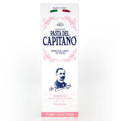 معجون أسنان للاسنان الحساسه من باستا ديل كابيتانو 75 مل - Pasta del Capitano