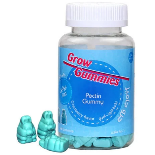 حلوى للمضغ بالبيوتين من جرو جاميز - Grow Gummies Chewing Biotin Candy