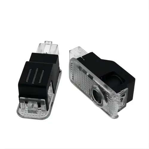 قطعتان من مصابيح ترحيبية LED للسيارة مع عارض ضوئي لطرازات A3 A4 B8 8P 8V A6 C7 A5 Q5 B7 B6 B9 SLINE QUTTRO RS Q3 Q7 S3 S4 S5 SQ5 S6 A8