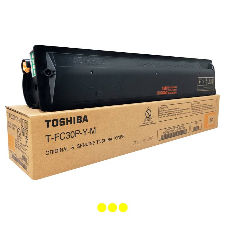 Toshiba T-FC30P-Y-M - Color Toner