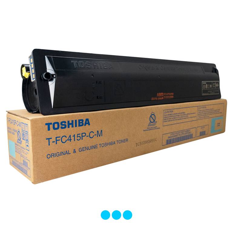 Toshiba T-FC415P-C-M - Color Toner
