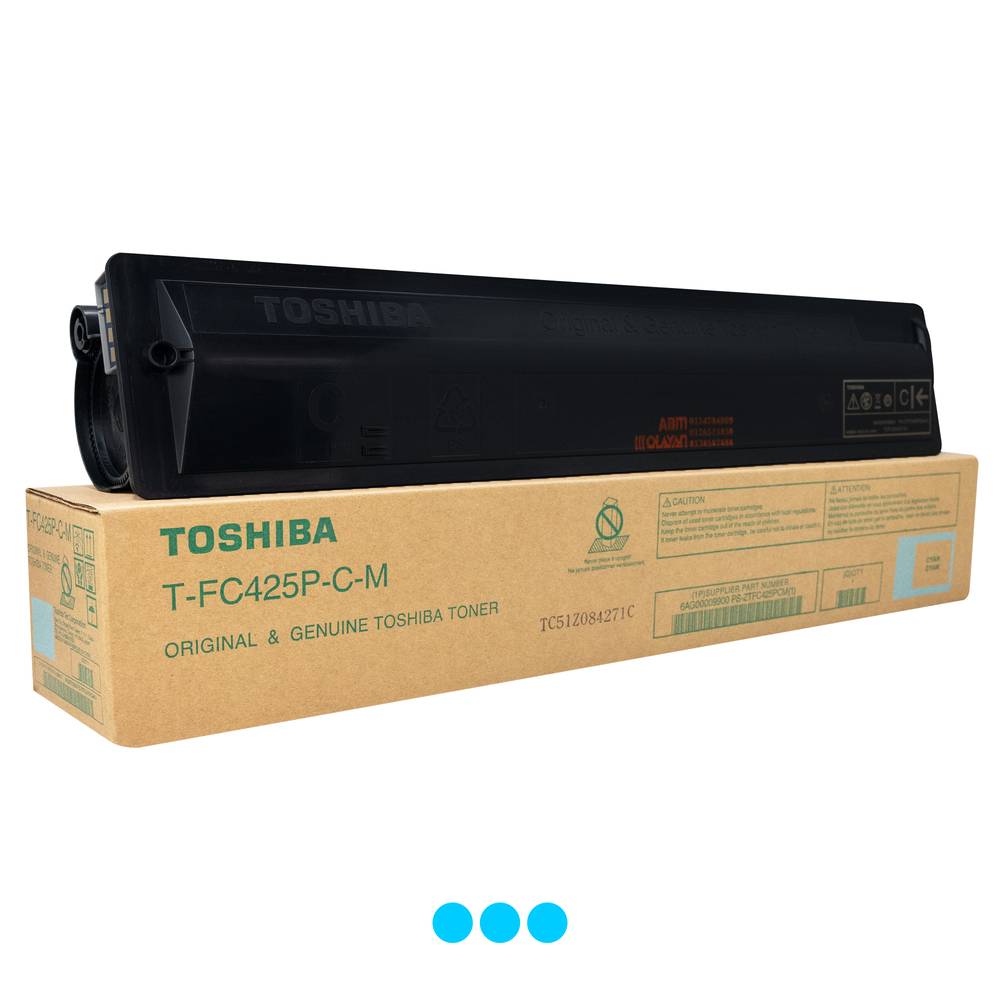 Toshiba T-FC425P-C - M Color Toner