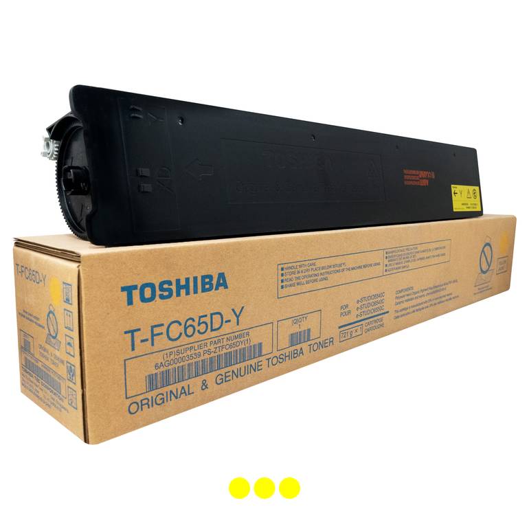 Toshiba T-FC65D-Y - Color Toner