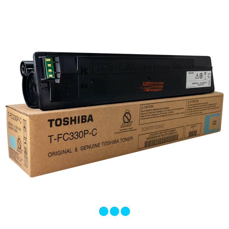 Toshiba T-FC330P-C - Color Toner