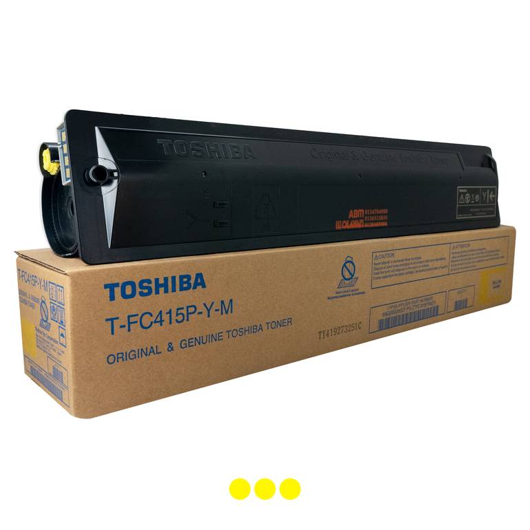 Toshiba T-FC415P-Y-M - Color Toner