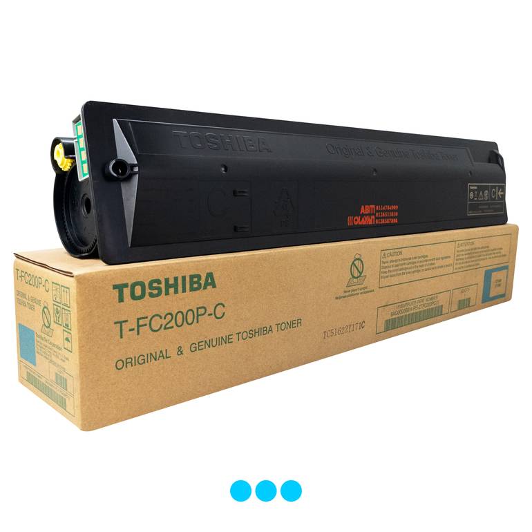 Toshiba T-FC200P-C - Color Toner