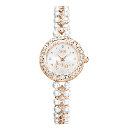 GiGi  women's wrist watch encrusted with crystals