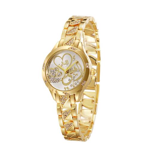 Ilanova “Dear Mom” women’s wristwatch encrusted with crystal