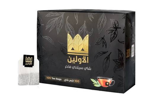 شاى الاولين ( شاى سيلانى فاخر ) - 100 كيس