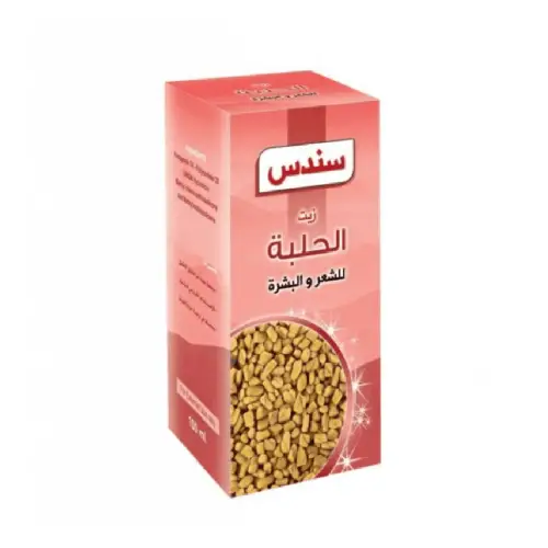 زيت الحلبة للشعروالبشرة من سندس 100 مل