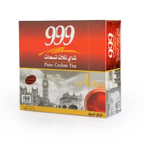 شاي 999 اسود 100كيس