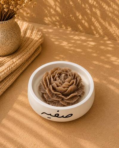 شمعة الجوري المعطرة 