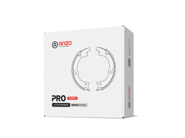 Anzo Rear GMC Sierra 2007-2013 Parking Brake Shoe Set 