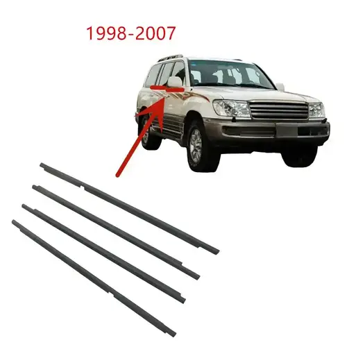 طقم مساطر قزاز لاندكروزر من موديل 1998الى2007 اسود