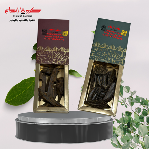بكج 2 بوكسات عود طبيعي محسن مروكو وكلمنتان