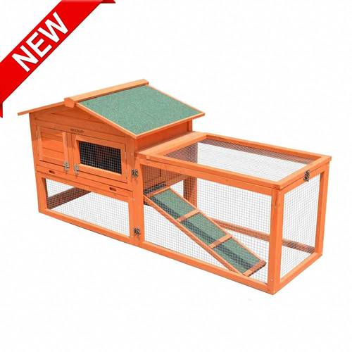  ( RH458 ) Deluxe Wooden Pet Hutch - A Safe and Comfortable Home for Your Furry Friend