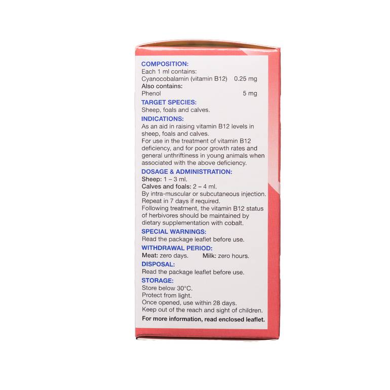 CYANOSAV B12 FORTE INJ 100ML