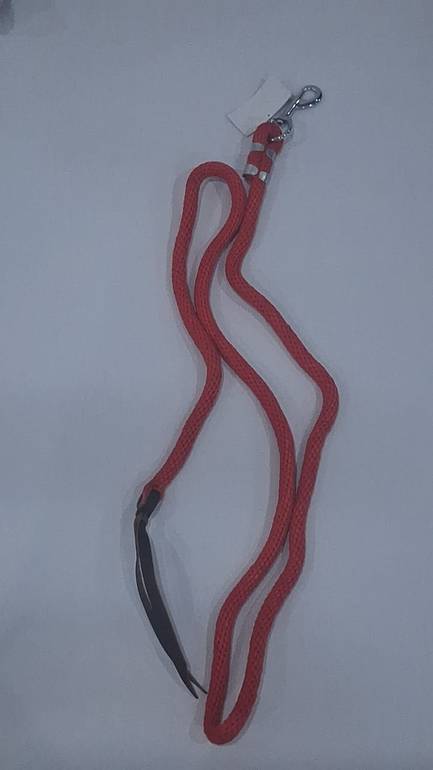 مقود سحب للخيل سمك 3/4" طول 180سم أسود - YELLOW