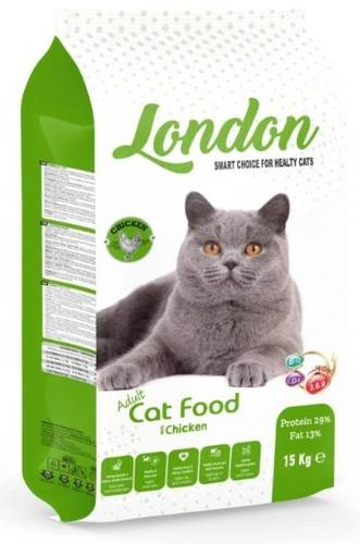 LONDON CATS DRY FOOD WITH CHICKEN 15KG