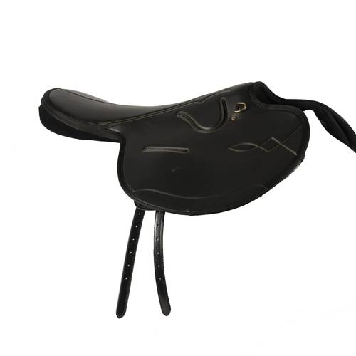 سرج تشغيل لتدريب خيل السباق مقاس 18" - BLACK