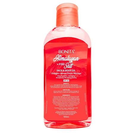 Bonita Himalayan Pink Salt Face & Body Oil