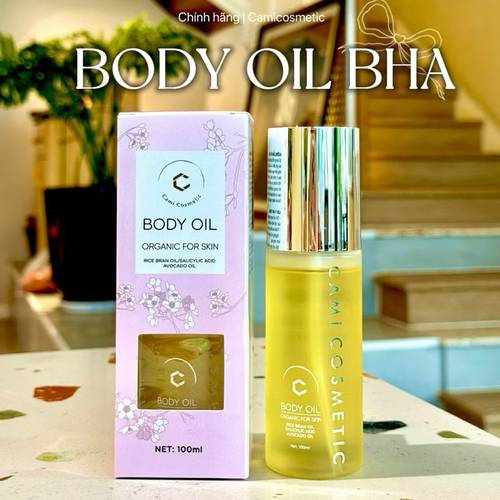 زيت كامي لتفتيح وترطيب الجسم - CamiCosmetic BODY OIL CAMI